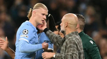 ماذا كشف بيب جوارديولا عن إصابة إرلينج هالاند قبل نهائي كأس كاراباو؟